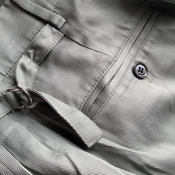 ❤️❤️❤️ Club Monaco Tab Detail Sage Pants size 12 ❤️❤️❤️ - Picture 6 of 6